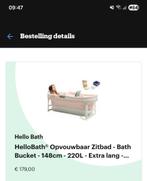 Opvouwbaar bad xl James zand, Ophalen, Overige typen, 50 tot 100 cm, Zo goed als nieuw