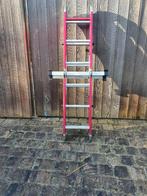 Echelle modulable en aluminium 4x3 avec plateforme, Bricolage & Construction, Échelles & Escaliers, Enlèvement, Comme neuf, Échelle