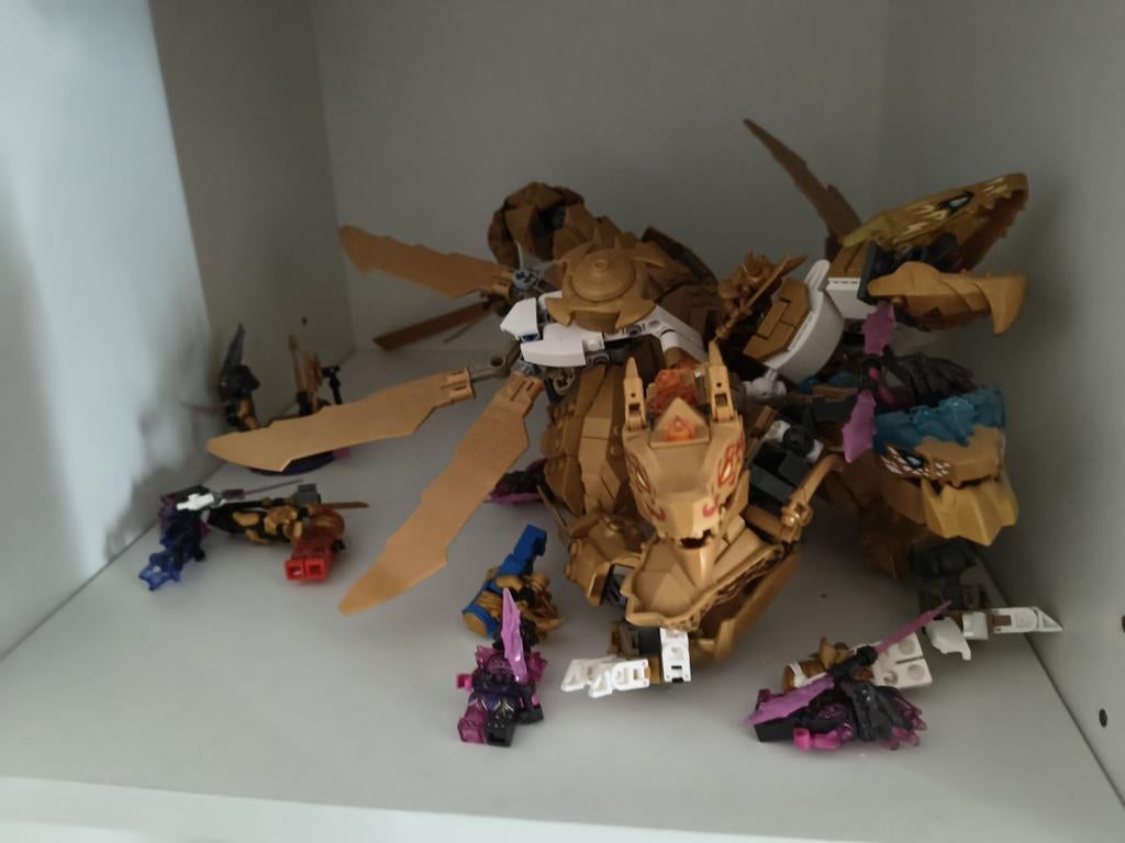 Lego ninjago Lloyd oni draak, Kinderen en Baby's, Ophalen of Verzenden, Compleet