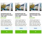 Camper ventilatieroosters ramen div Volkswagen modellen, Caravans en Kamperen, Mobilhome-accessoires, Ophalen of Verzenden, Nieuw