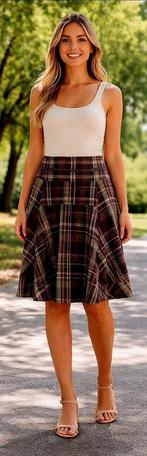 Geruite rok Yessica (C&A) , maat 42 , zie foto's., Vêtements | Femmes, Jupes, Enlèvement ou Envoi, Taille 42/44 (L)