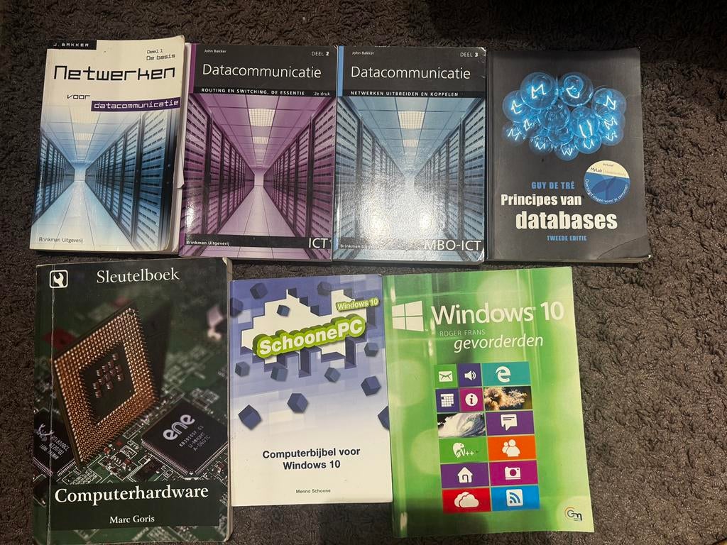 Ict boeken, Boeken, Informatica en Computer, Ophalen, Zo goed als nieuw