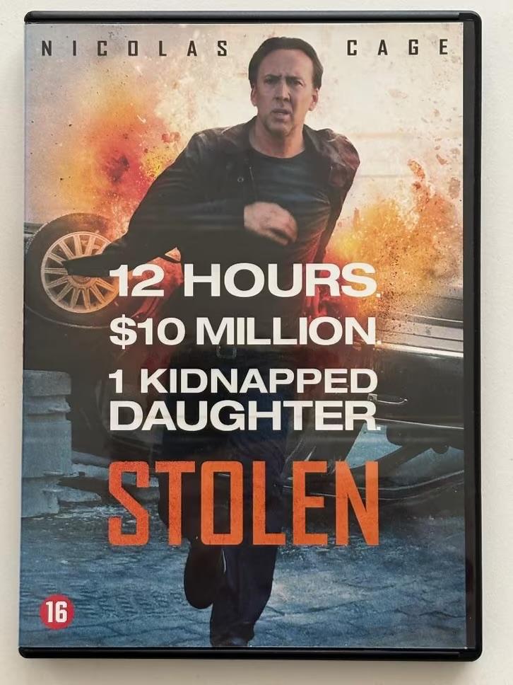 DVD Stolen (2012) Nicolas Cage Malin Åkerman, Ophalen of Verzenden