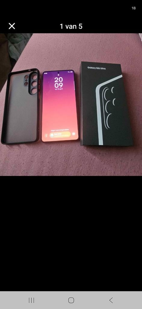 S26 ultra 1TB nieuw, Telecommunicatie, Mobiele telefoons | Samsung, Ophalen