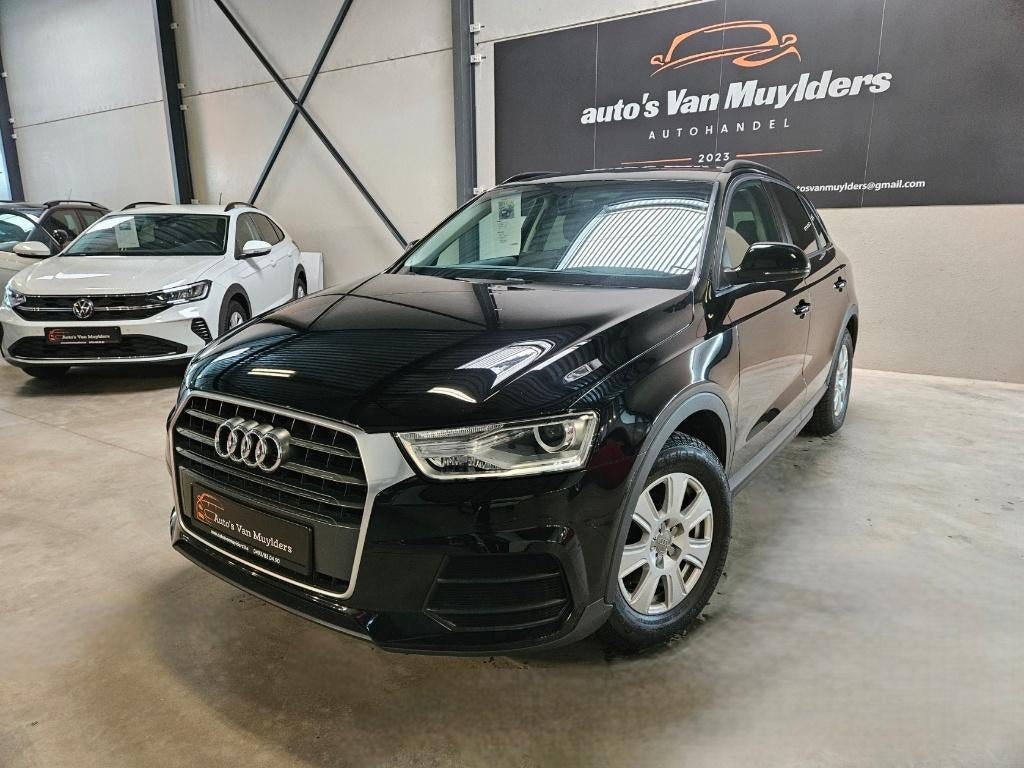 Audi Q3 Sport 1.4 tsi 150pk  12 maanden garantie, Auto's, Voorwielaandrijving, Stof, 140 g/km, Zwart