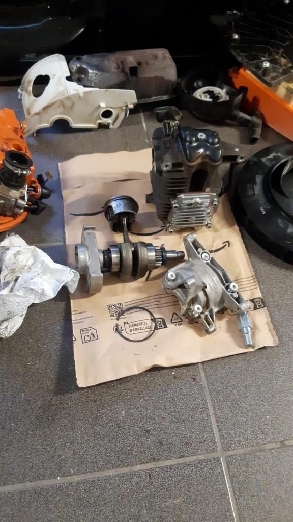 Stihl br 700 bladblazer voor onderdelen of gezocht, Ophalen of Verzenden