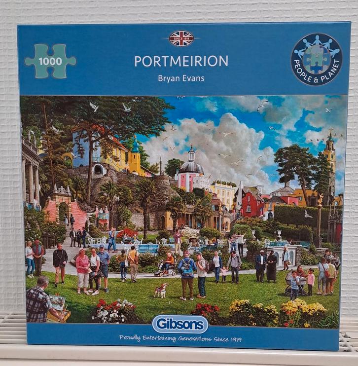 5 Gibsons puzzels 1000 stukjes, Hobby & Loisirs créatifs, Hobby & Loisirs Autre, Comme neuf, Enlèvement ou Envoi