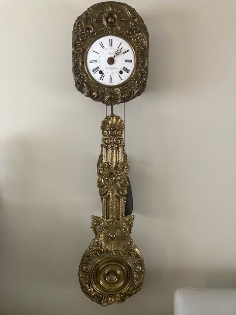 Comtoise klok koper, Antiek en Kunst, Antiek | Klokken, Ophalen