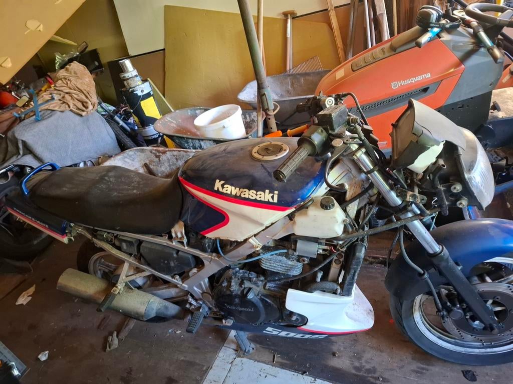 Kawazaki gzp500 schademotor, Motoren, Particulier