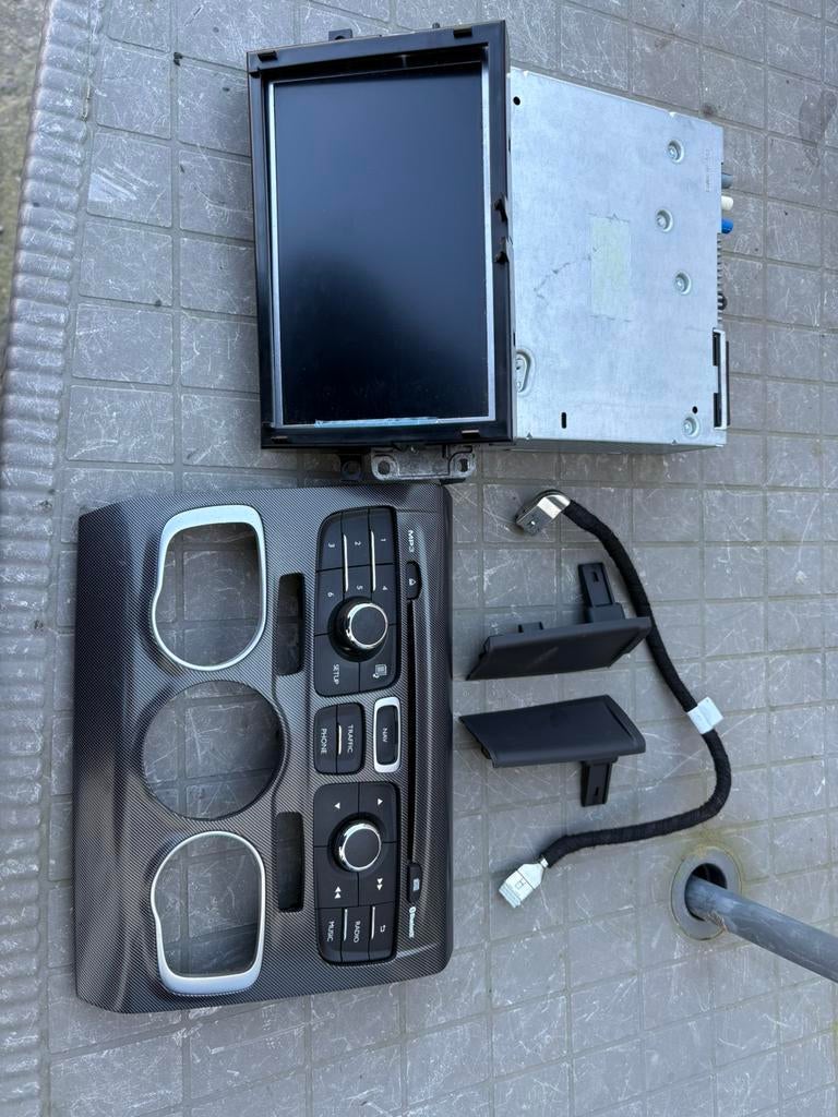 Originele Citroën C4 autoradio compleet met GPS, Auto diversen, Autoradio's, Gebruikt, Ophalen