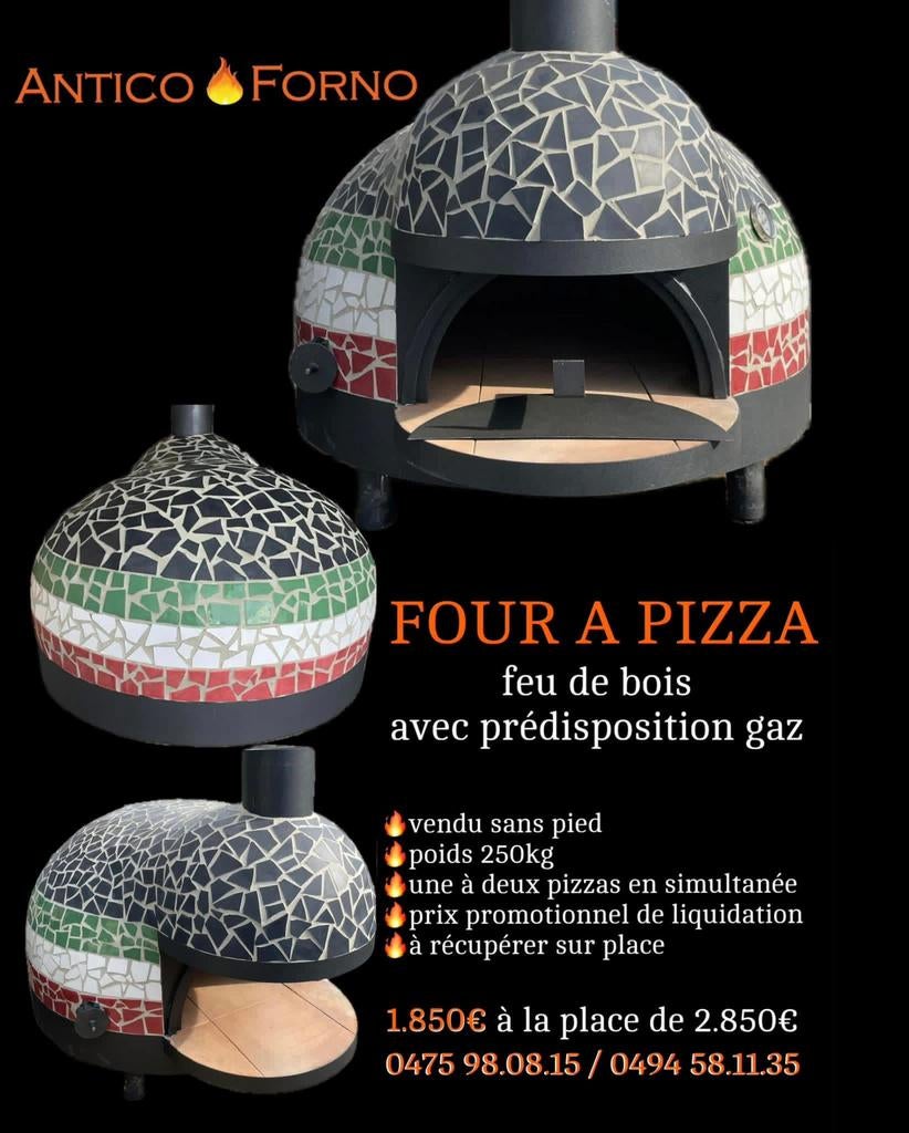 Four a pizza a bois, Jardin & Terrasse, Enlèvement ou Envoi, Comme neuf