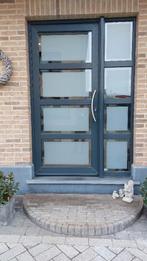 PVC voordeur met glaspartij, Porte extérieure, Synthétique, Enlèvement, Utilisé