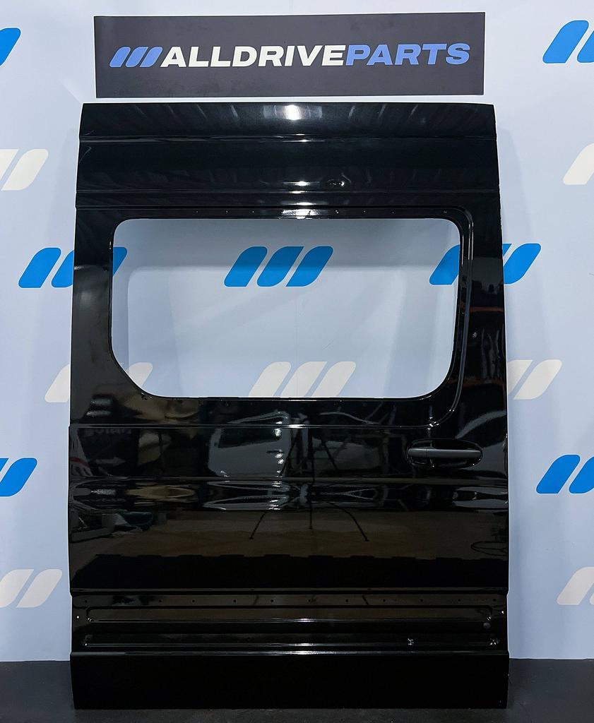 Mercedes Sprinter W907 Schuifdeur rechts zwart A9107308100, Gebruikt, -, Deur, -