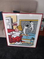 Kuifje Tintin Hergé - kader Roy Lichtenstein, Ophalen