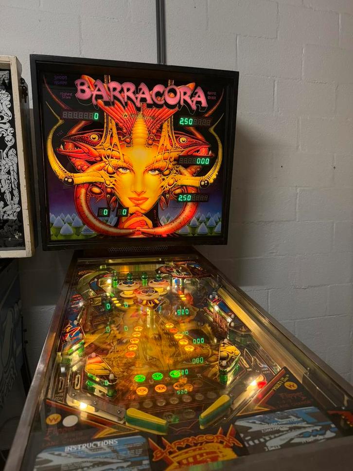 Flipperkast Barracora van Williams, Verzamelen, Automaten | Flipperkasten, Gebruikt, Elektronisch, Flipperkast, Williams, Ophalen