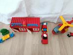 Lego Duplo, caserne de pompiers, Kinderen en Baby's, Speelgoed | Duplo en Lego, Ophalen of Verzenden, Gebruikt, Duplo