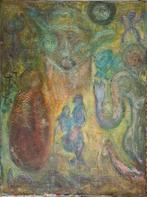 Lana olieverfschilderij "Droomvoorstelling" in stijl Chagall, Antiek en Kunst, Ophalen