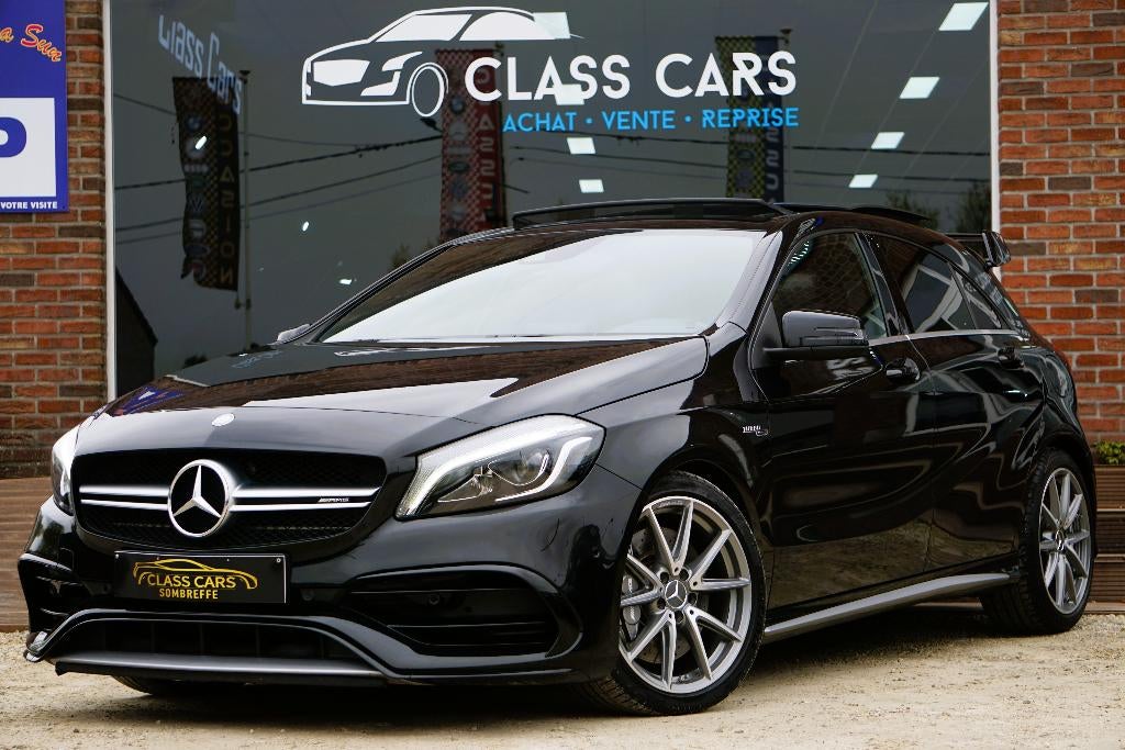 MERCEDES-BENZ A45 AMG 4-Matic+ KIT AERO AUTO FULL LED CAMERA, Automaat, 4 cilinders, Zwart, Bedrijf