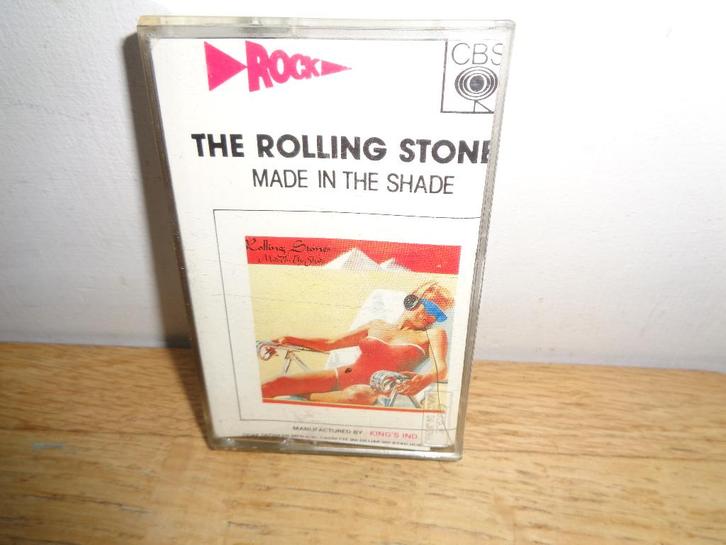 Rolling Stones cassette "Made in the Shade" [Indonesia], CD & DVD, Cassettes audio, Utilisé, Originale, 1 cassette audio, Envoi