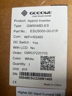 Nouvel onduleur hybride Goodwe, neuf dans sa boîte !, Enlèvement, Neuf