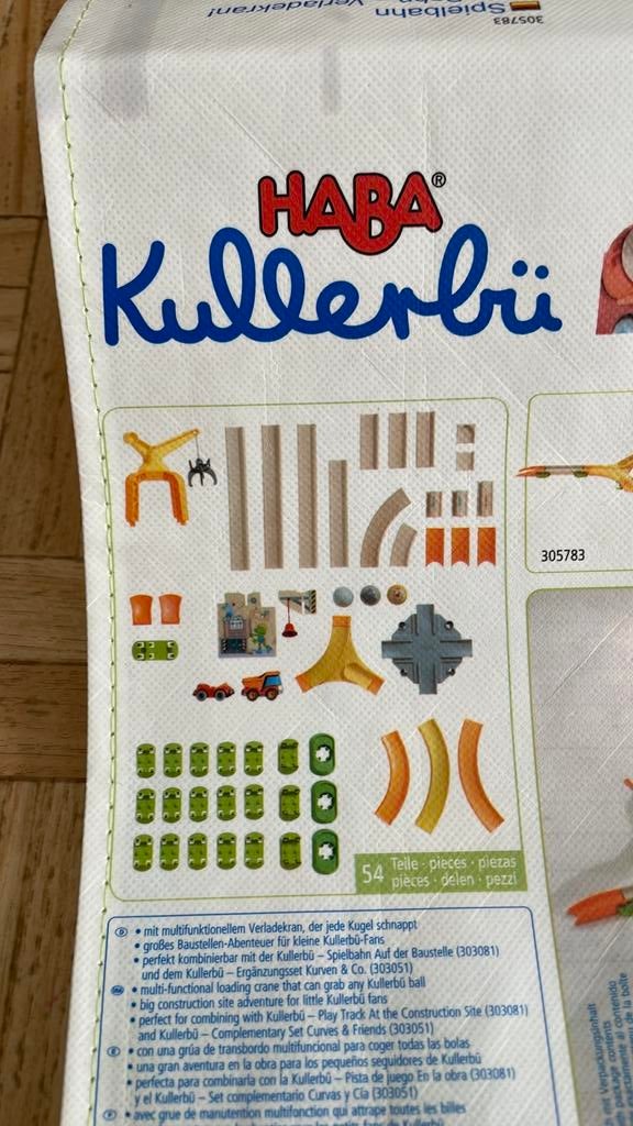 Haba - Kullerbu - Speelbaan, Enlèvement, Utilisé