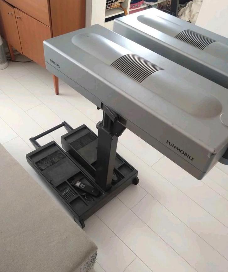 Philips home solarium, Electroménager, Solarium, Banc solaire & Bronzage facial, Utilisé, Banc solaire simple face, Moins de 10 lampes