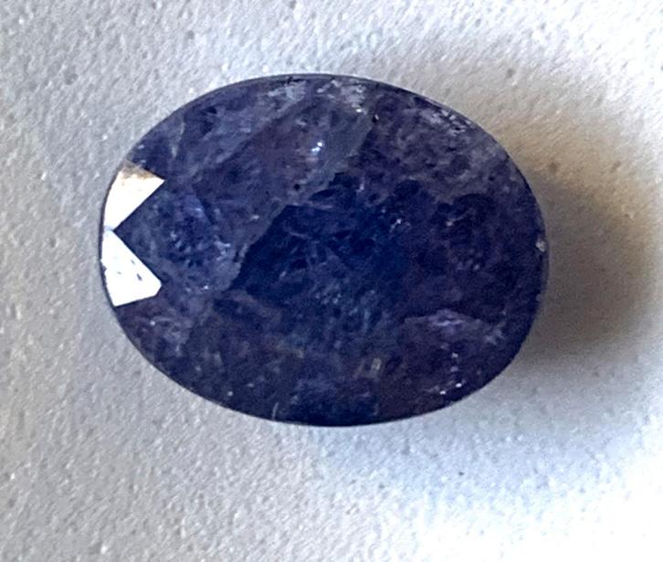 Tanzanite bleue violette de 8.85 ct, Bijoux, Sacs & Beauté, Pierres précieuses, Neuf, Enlèvement ou Envoi