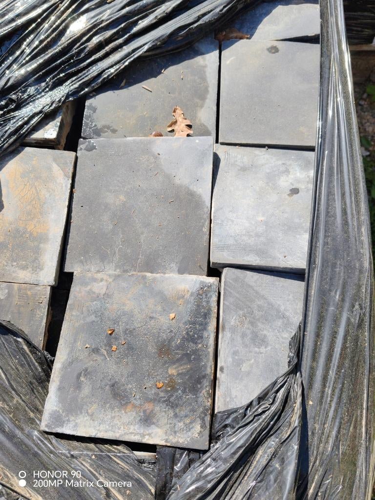 Carreaux anciens en terre cuite, Enlèvement