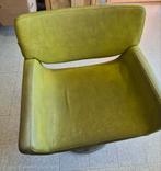 Groene kappersstoel Salon Ambience – verstelbare salonstoel, Maison & Meubles, Chaises, Autres couleurs, Synthétique, Enlèvement