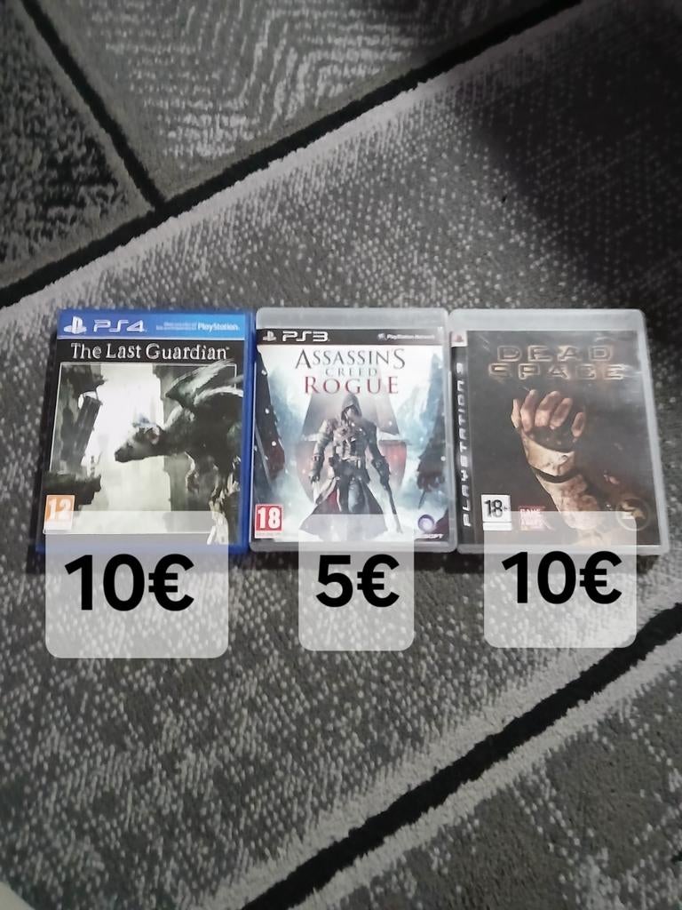 Ps3 en ps4 games te koop, Enlèvement