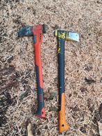 Merlin Husqvarna et Fiskars, Jardin & Terrasse, Outils à main, Enlèvement, Utilisé, Hache, Husqvarna