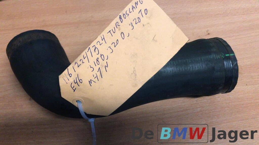 Turboslang BMW 3 serie E46 M47 M47N 11612247324, Enlèvement ou Envoi, Utilisé, BMW, BMW