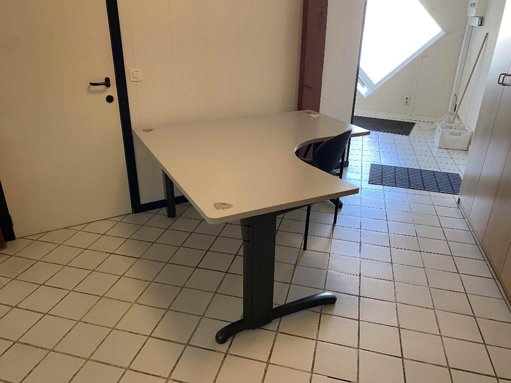 Hoekbureau, Demontabel, 160 cm, Gebruikt, Hout