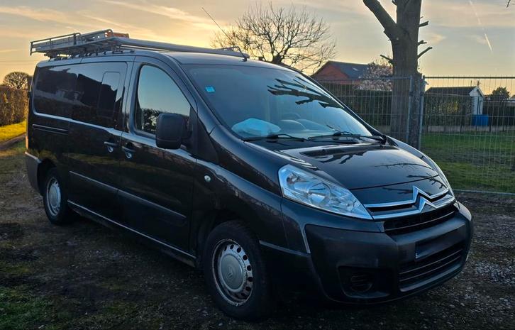 Citroen jumpy 2.0 HDI double cabine  PRET IMMA + F.ROSE, Autos, Camionnettes & Utilitaires, Particulier, Diesel, Euro 5, Enlèvement