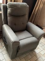 Electrische relaxzetel, Ophalen, Zo goed als nieuw, Stof