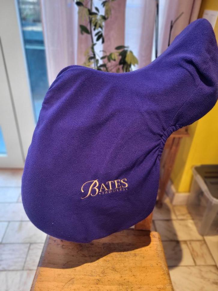 Selle Bates Mixte Brune 16,5, Dieren en Toebehoren, Paarden en Pony's | Zadels, Gebruikt, Recreatie, Ophalen of Verzenden