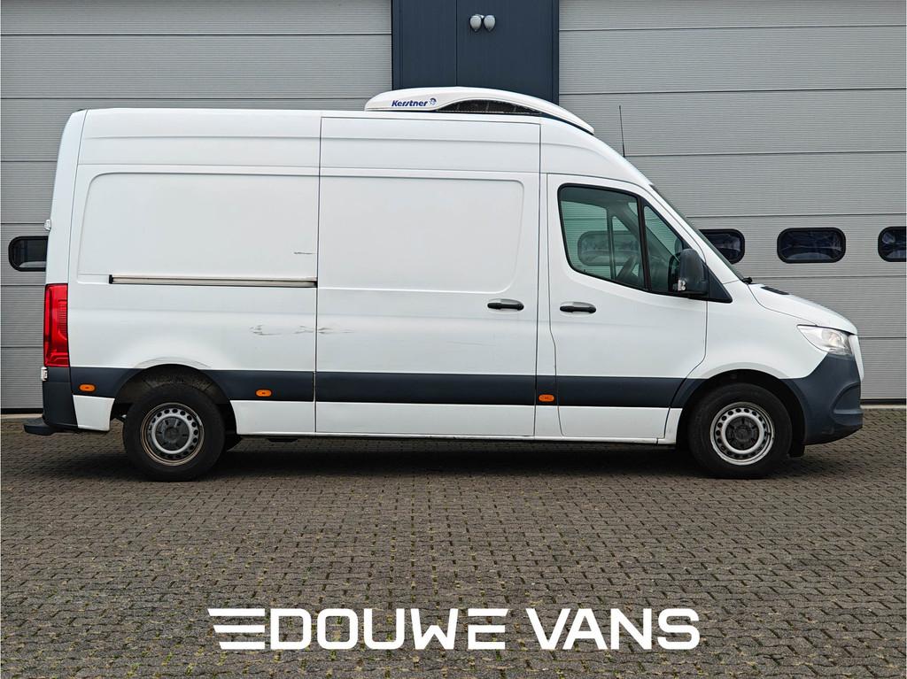 Mercedes-Benz Sprinter L2 H2 314 Koelwagen Kerstner MBUX Cam, Voorwielaandrijving, 4 deurs, Stof, Gebruikt