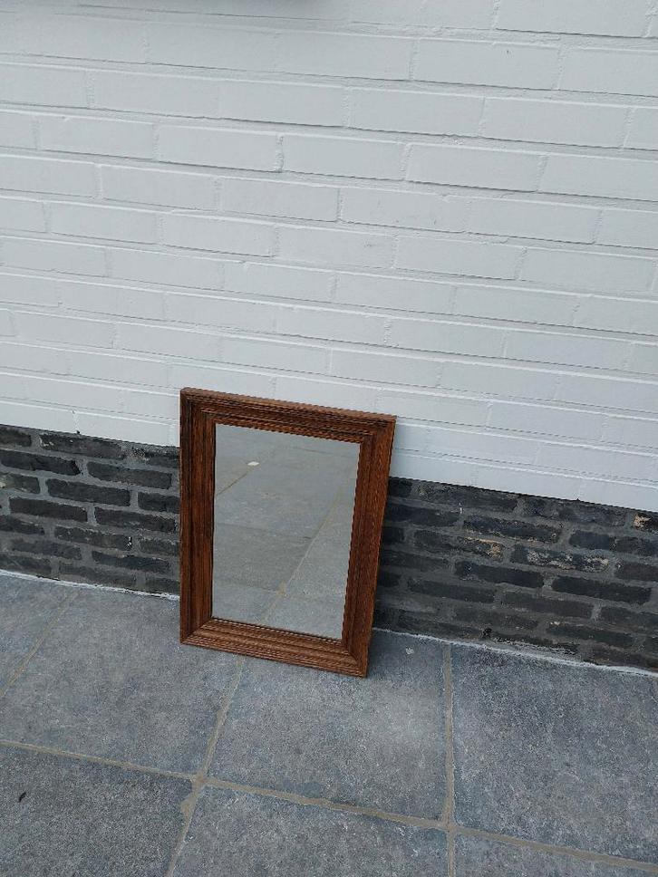 Spiegel, Huis en Inrichting, Woonaccessoires | Spiegels, Gebruikt, 50 tot 75 cm, Minder dan 100 cm, Rechthoekig, Ophalen