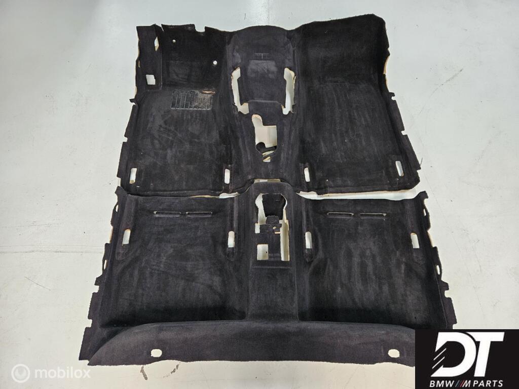 Zwart tapijt vloerbekleding mat BMW 5-serie E39 51472698227, Ophalen, Gebruikt, BMW, BMW