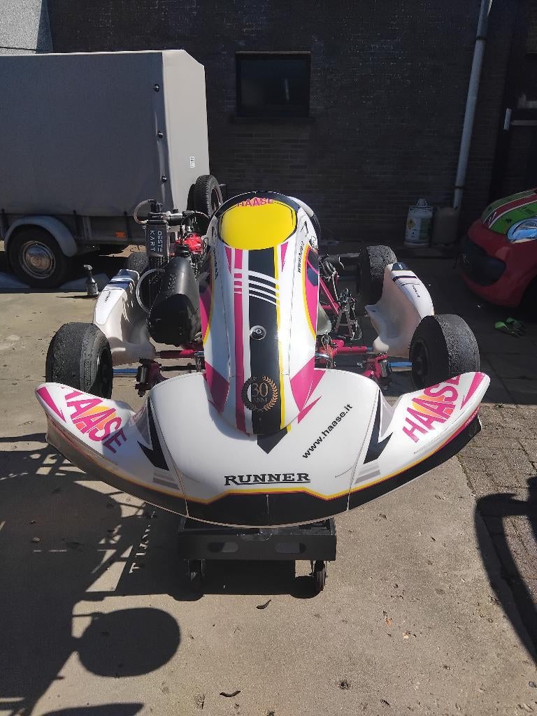 Haase kart micro/mini met Rotax motor, Ophalen, Gebruikt, Kart