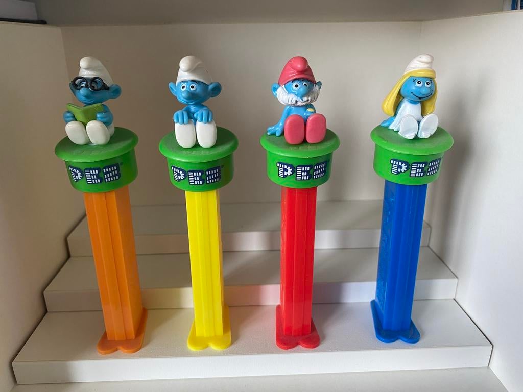 PEZ smurfen click, Ophalen of Verzenden, Zo goed als nieuw