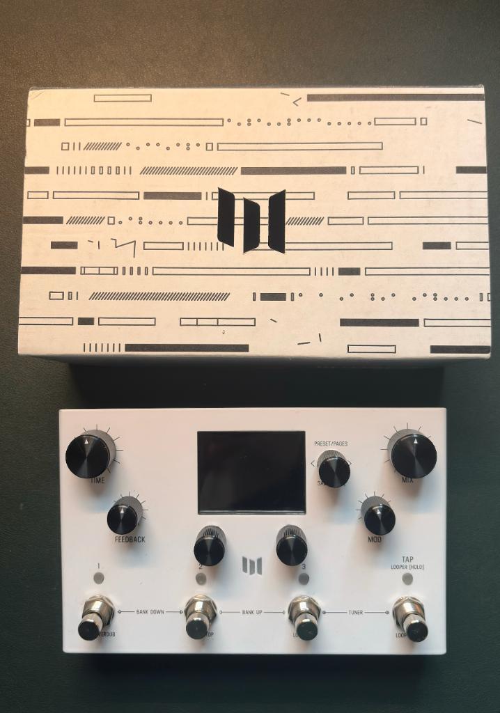 Delay Meris LVX, Musique & Instruments, Effets, Comme neuf, Delay ou Écho, Multi-effet, Enlèvement ou Envoi