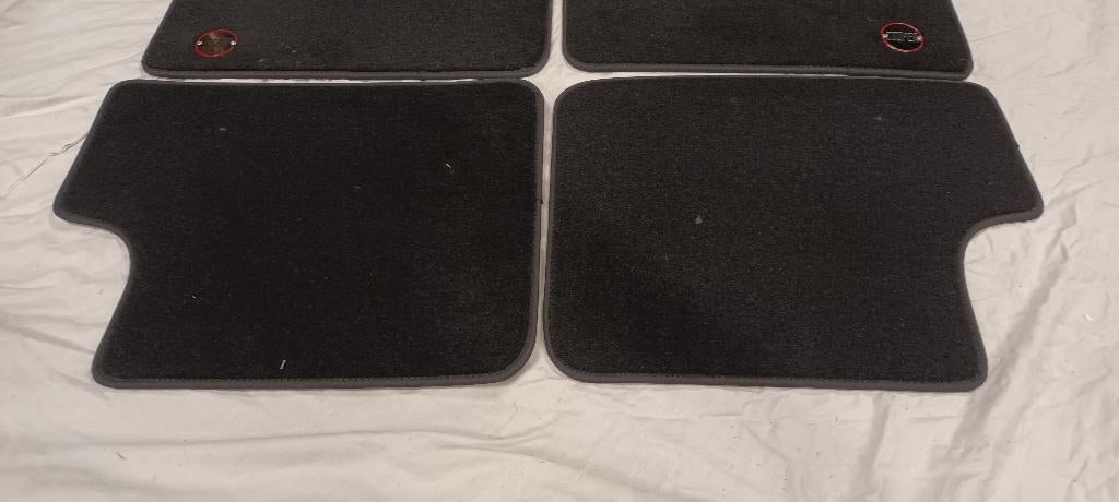 mattenset John Cooper Logo Klassieke Mini Cooper, Auto-onderdelen, Interieur en Bekleding, Mini, Rover, Austin, Nieuw, Ophalen