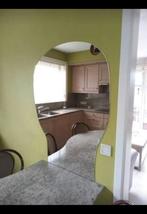 spiegel, Huis en Inrichting, Woonaccessoires | Spiegels, Ophalen, Zo goed als nieuw, Ovaal, 100 tot 150 cm