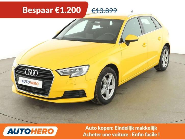 Audi A3 1.6 TDI (bj 2019), Auto's, Audi, Te koop, A3, ABS, Airbags, Airconditioning, Bluetooth, Boordcomputer, Centrale vergrendeling