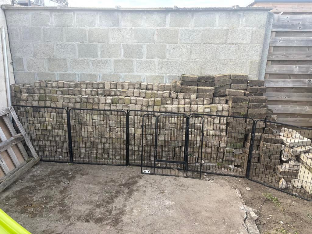 Gratis stenen, Enlèvement, Utilisé