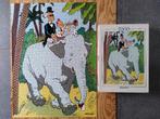 Puzzle 1000 pièces Nathan - Tintin, Les cigares du pharaon, Hobby en Vrije tijd, Denksport en Puzzels, Ophalen of Verzenden, 500 t/m 1500 stukjes