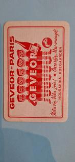 Carte à jouer Hoegaarden_Geveor wine_red_164, Enlèvement ou Envoi, Utilisé, Carte(s) à jouer