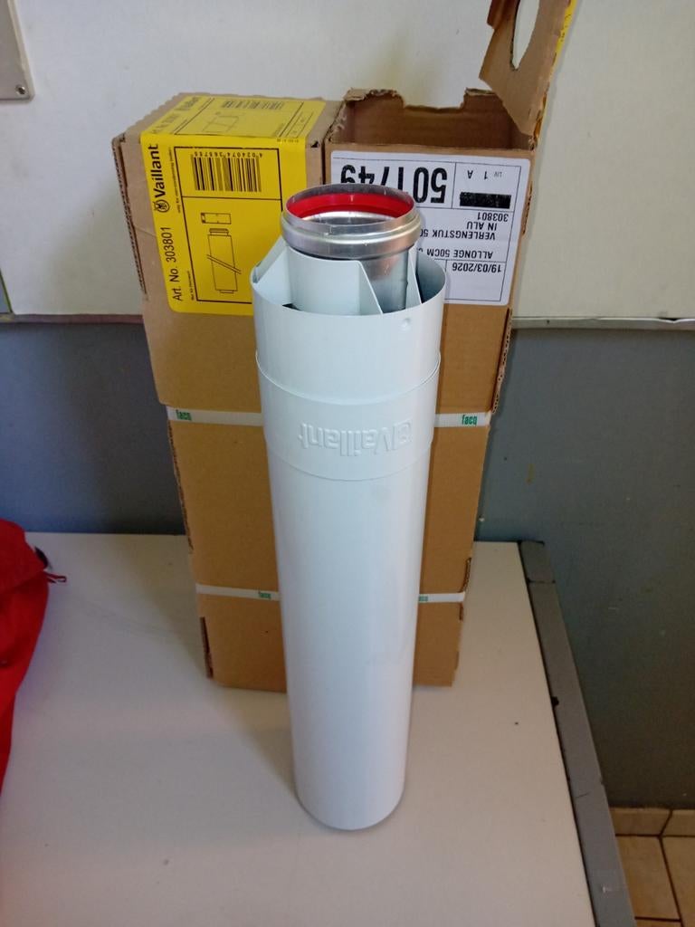 Tubage vaillant inox 60/100, Doe-het-zelf en Bouw, Ophalen of Verzenden