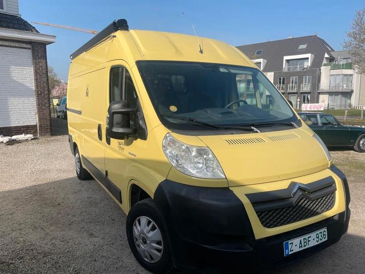 Citroen Jumper 2.2jtd 120pk EU4 L2H2 3pl "Happy Camper", Auto's, Citroën, Bedrijf, Te koop, Jumper, ABS, Achteruitrijcamera, Airbags
